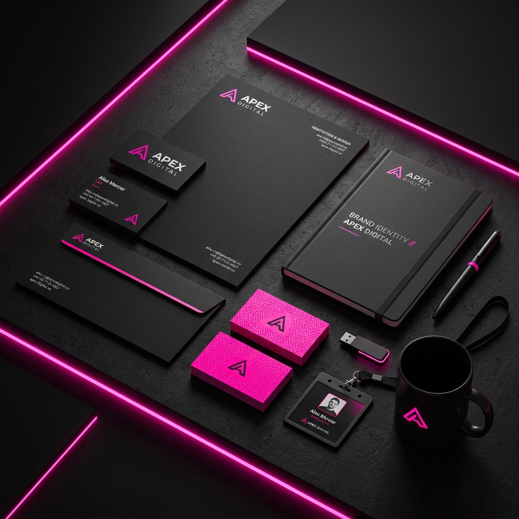 Brand Identity - Elegant Logo & Visual System