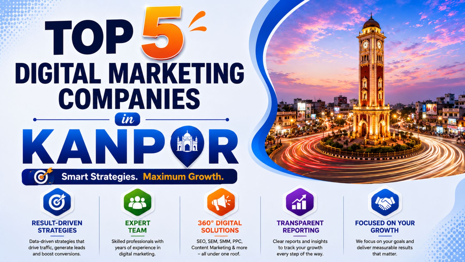 Top 5 Digital Marketing Companies In Kanpur - Business Gamer