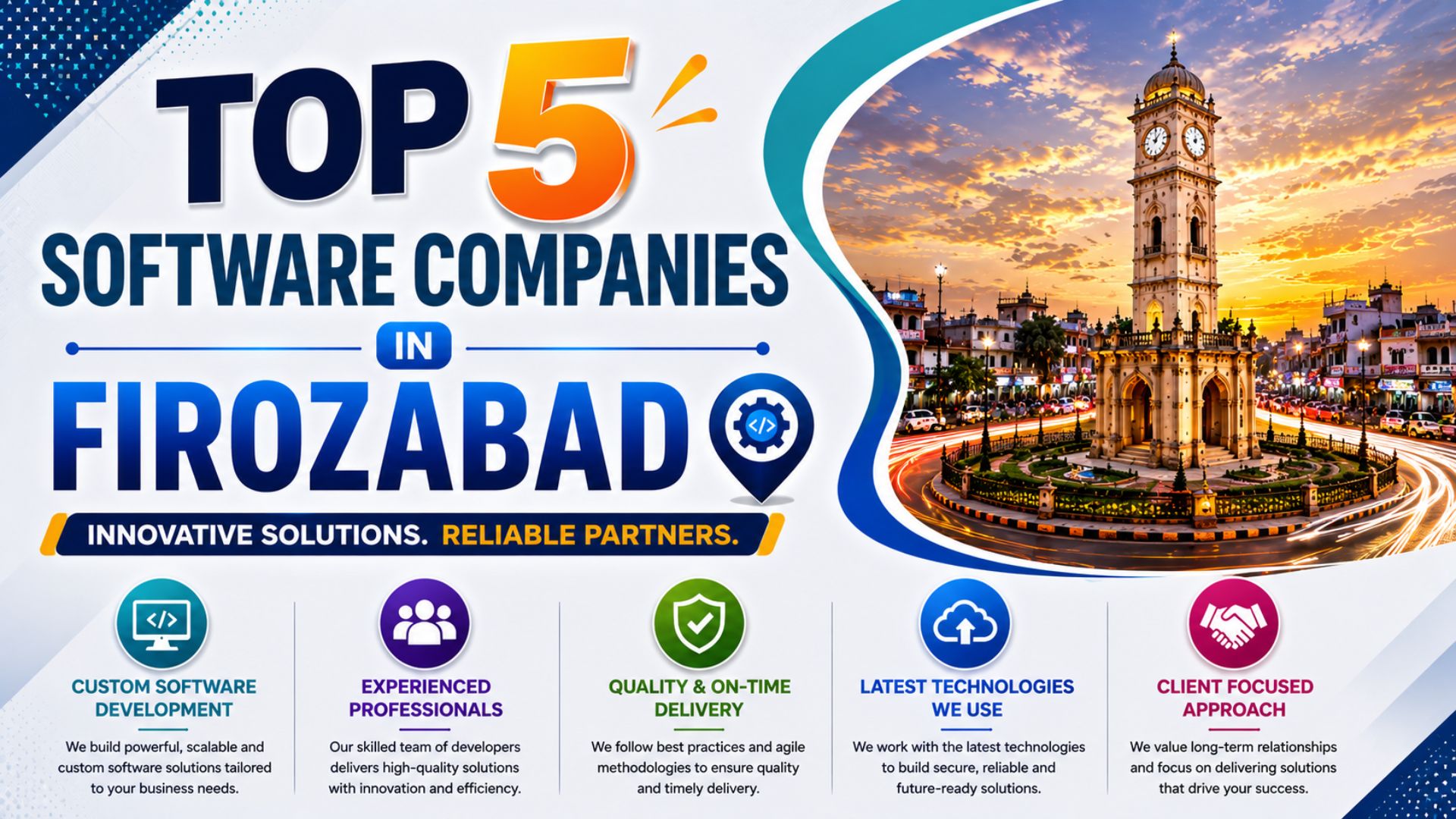 Top 5 Software Companies In Firozabad - Business Gamer