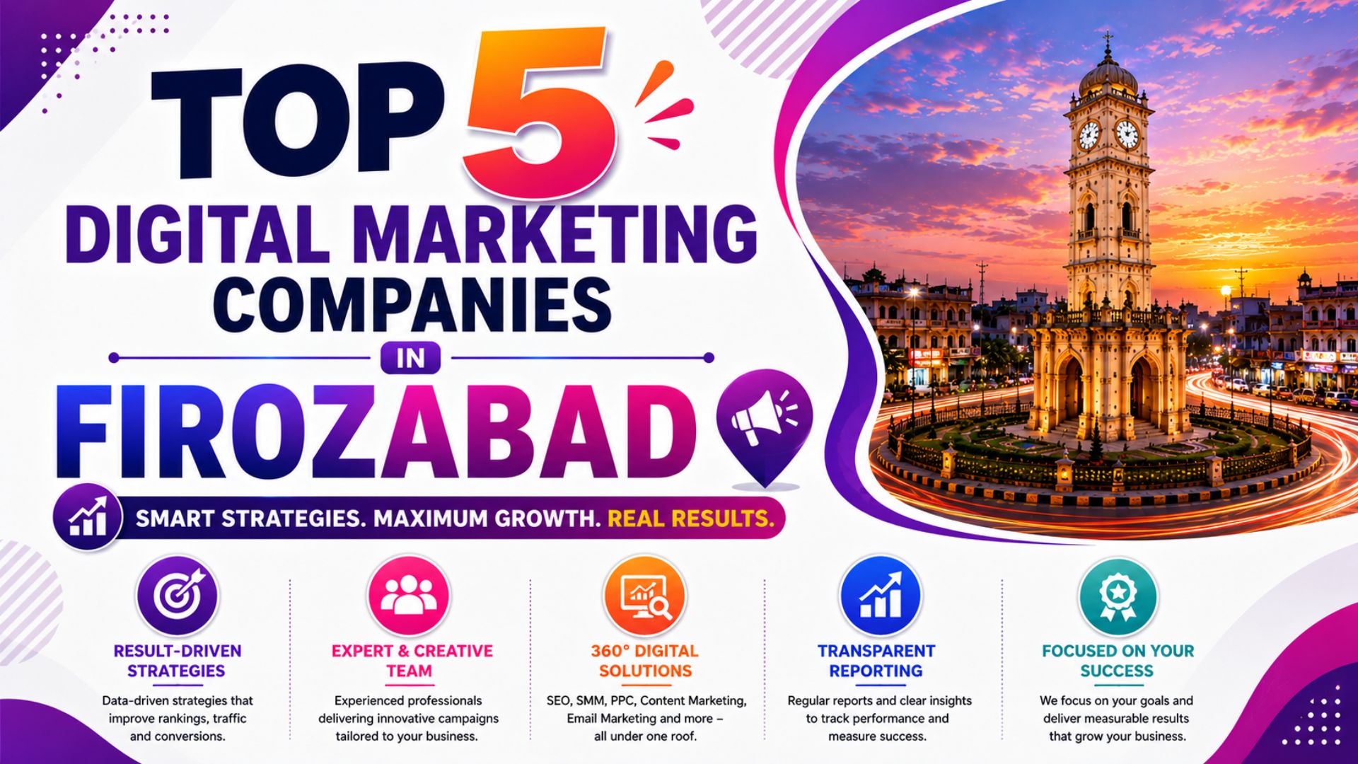 Top 5 Digital Marketing Companies In Firozabad - Business Gamer